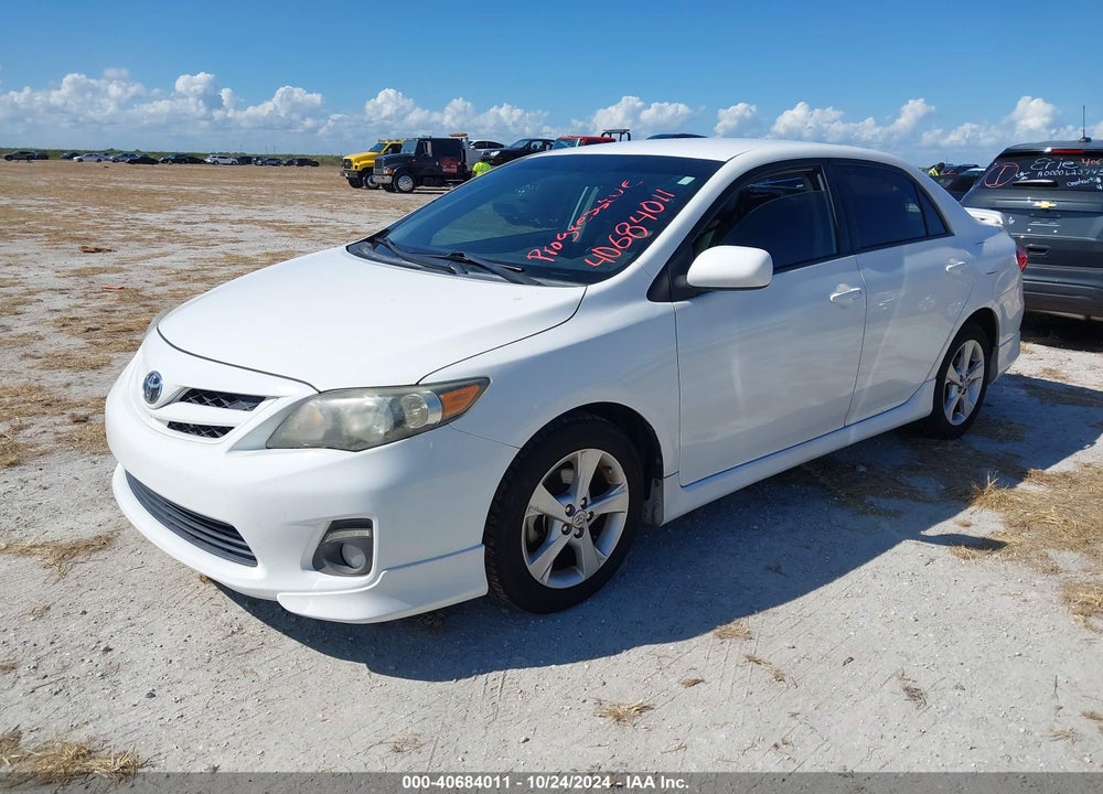 2013 TOYOTA COROLLA S VIN: 5YFBU4EE9DP100361