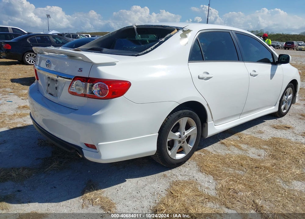 2013 TOYOTA COROLLA S VIN: 5YFBU4EE9DP100361