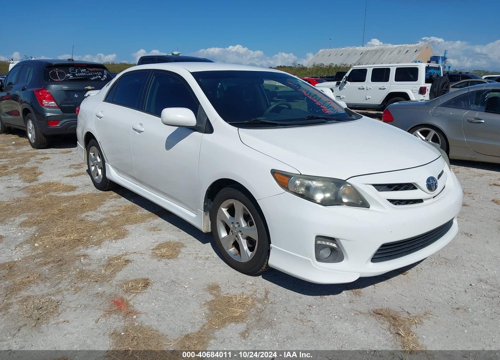 2013 TOYOTA COROLLA S VIN: 5YFBU4EE9DP100361