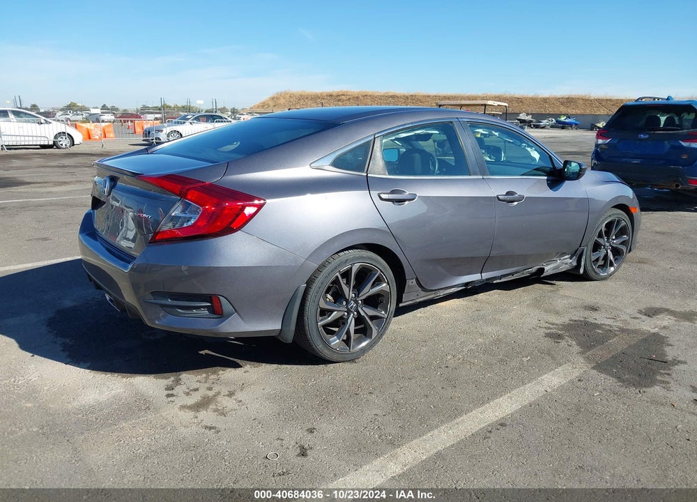 2019 HONDA CIVIC SPORT VIN: 19XFC2F81KE207243