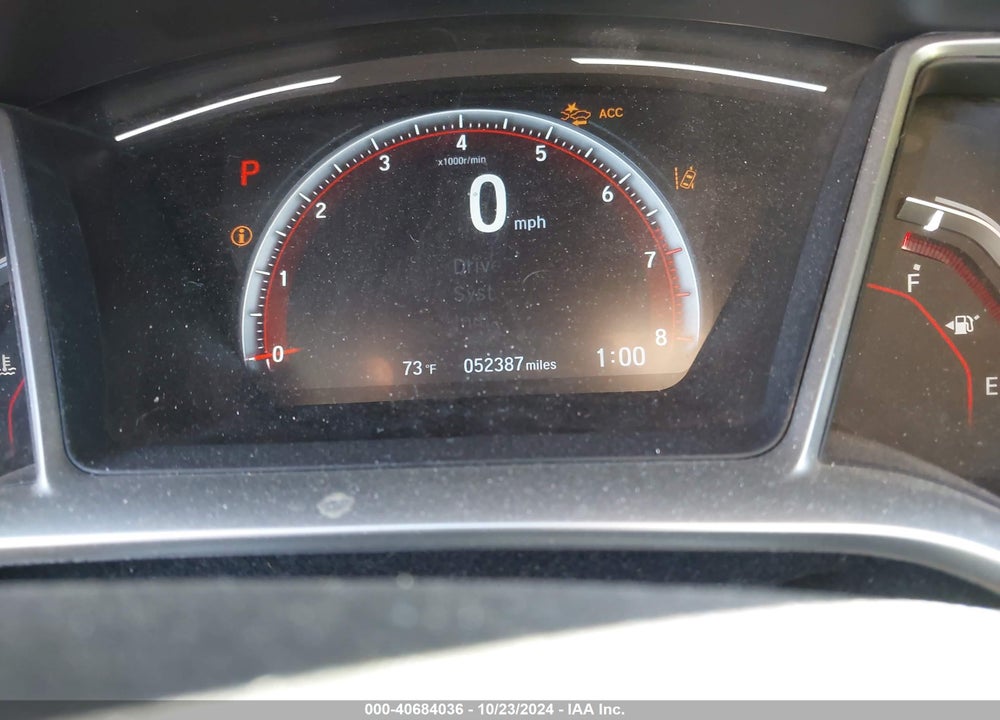 2019 HONDA CIVIC SPORT VIN: 19XFC2F81KE207243