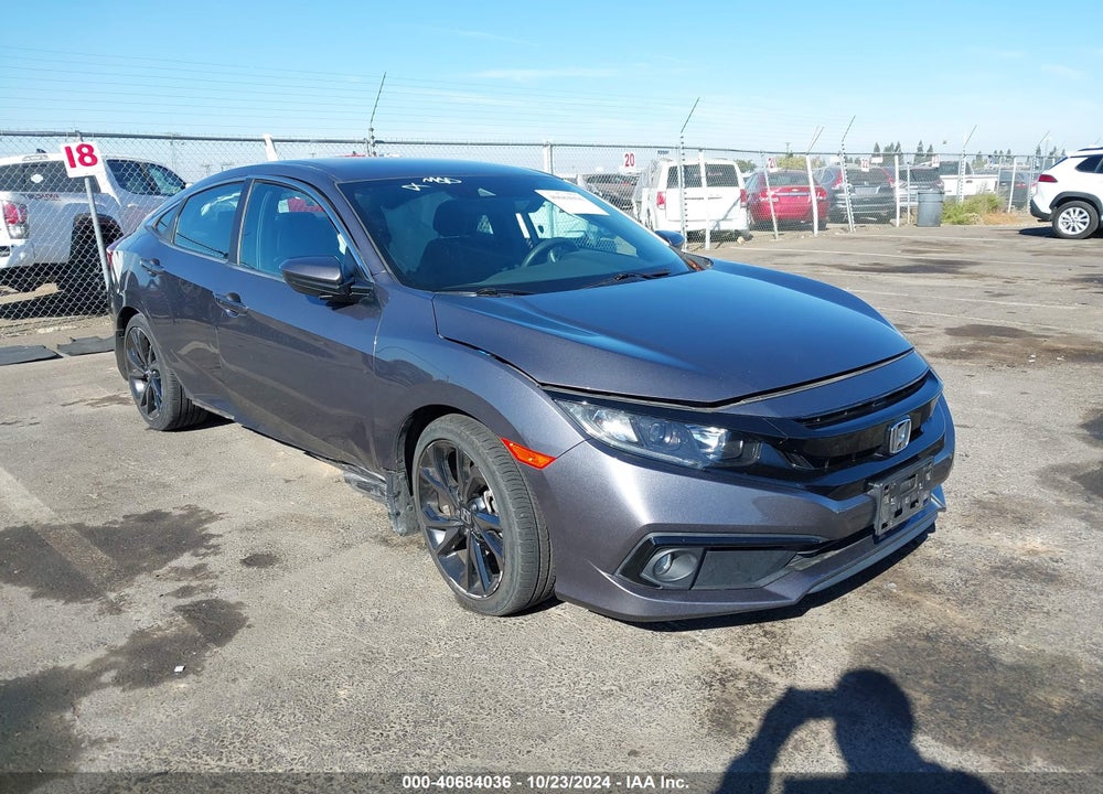 2019 HONDA CIVIC SPORT VIN: 19XFC2F81KE207243