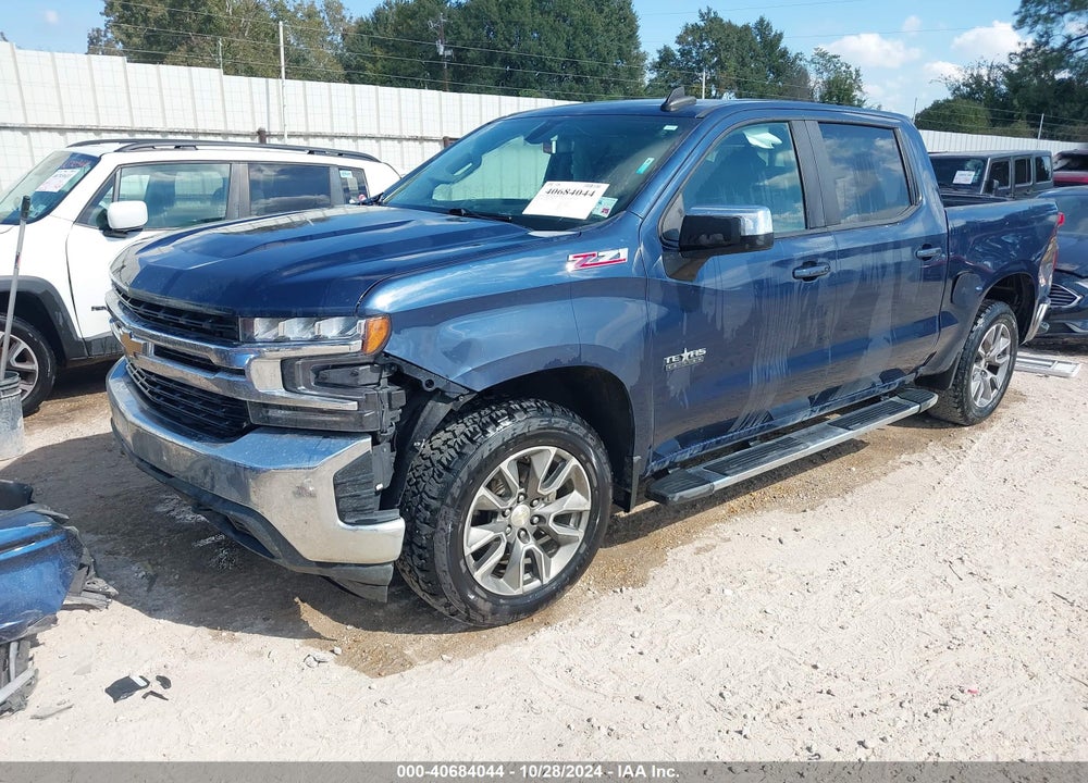 2021 CHEVROLET SILVERADO 1500 4WD SHORT BED LT VIN: 1GCUYDED0MZ274829