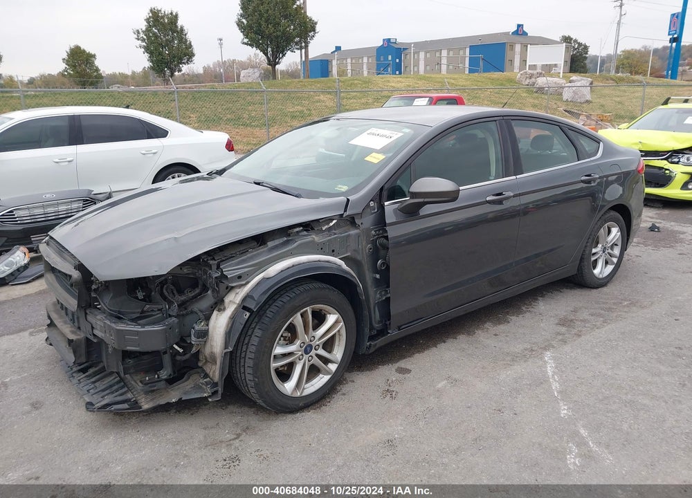 2018 FORD FUSION SE VIN: 3FA6P0HD6JR256860