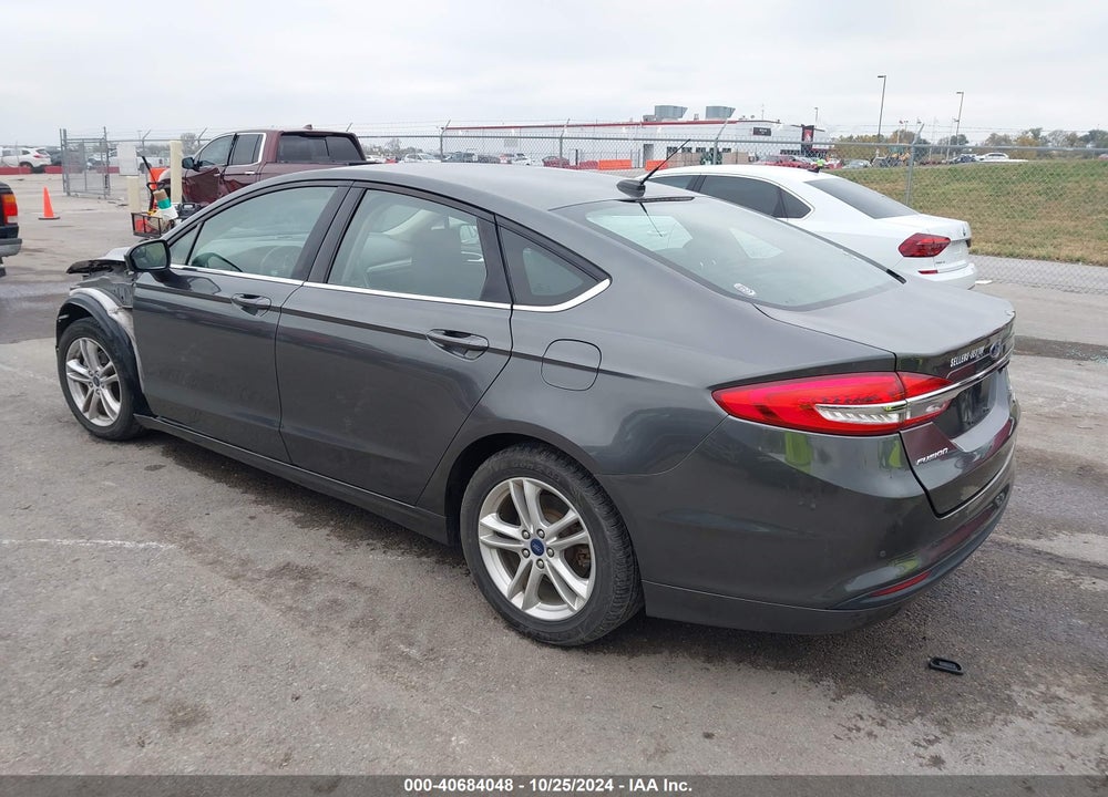 2018 FORD FUSION SE VIN: 3FA6P0HD6JR256860