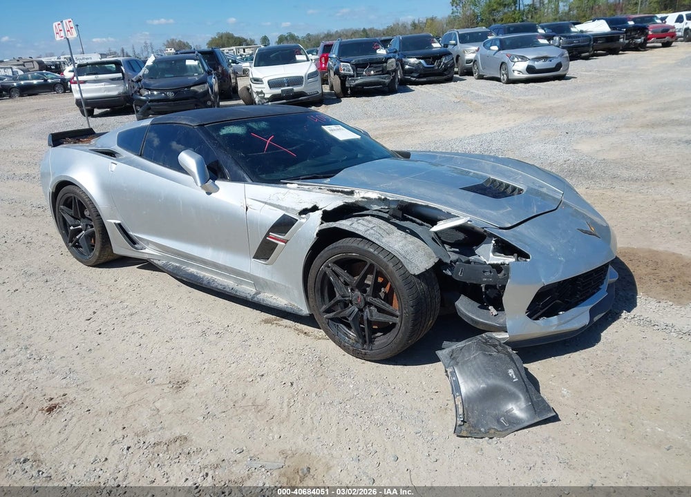 2017 CHEVROLET CORVETTE GRAND SPORT VIN: 1G1YY2D79H5121664