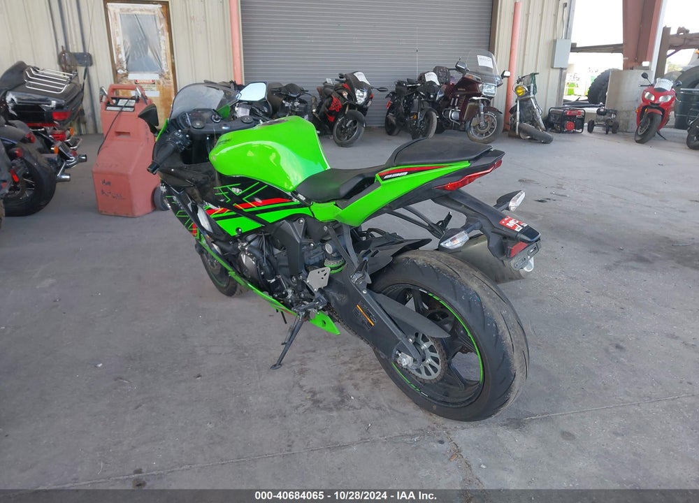 2023 KAWASAKI ZX636 K VIN: JKBZXJH18PA018553
