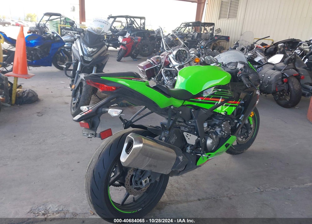2023 KAWASAKI ZX636 K VIN: JKBZXJH18PA018553