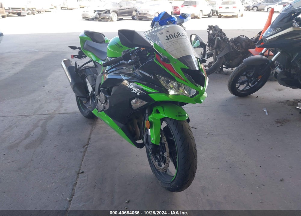 2023 KAWASAKI ZX636 K VIN: JKBZXJH18PA018553