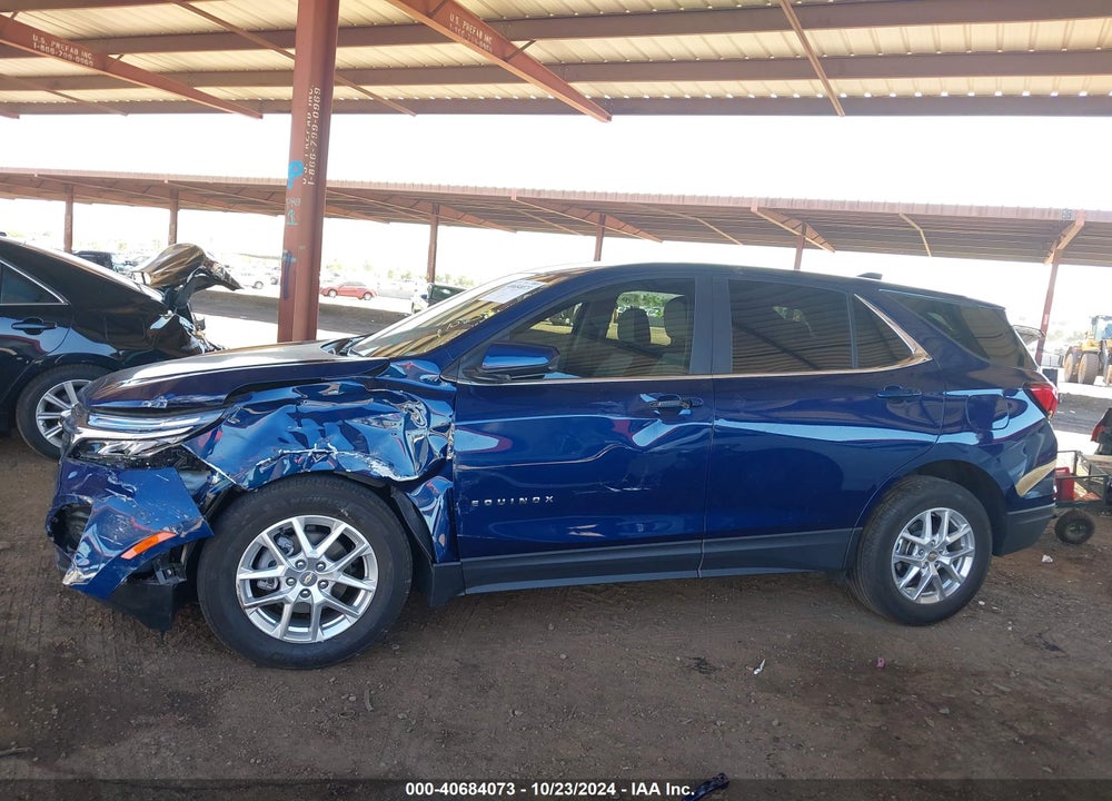 2022 CHEVROLET EQUINOX FWD LT VIN: 3GNAXKEV1NL284840