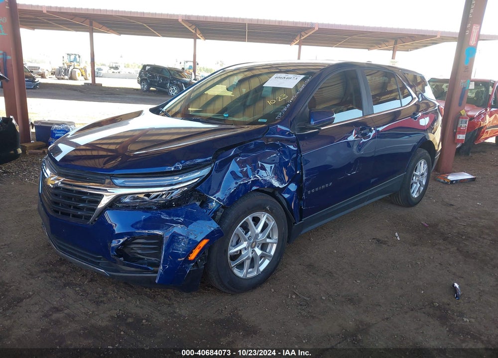 2022 CHEVROLET EQUINOX FWD LT VIN: 3GNAXKEV1NL284840