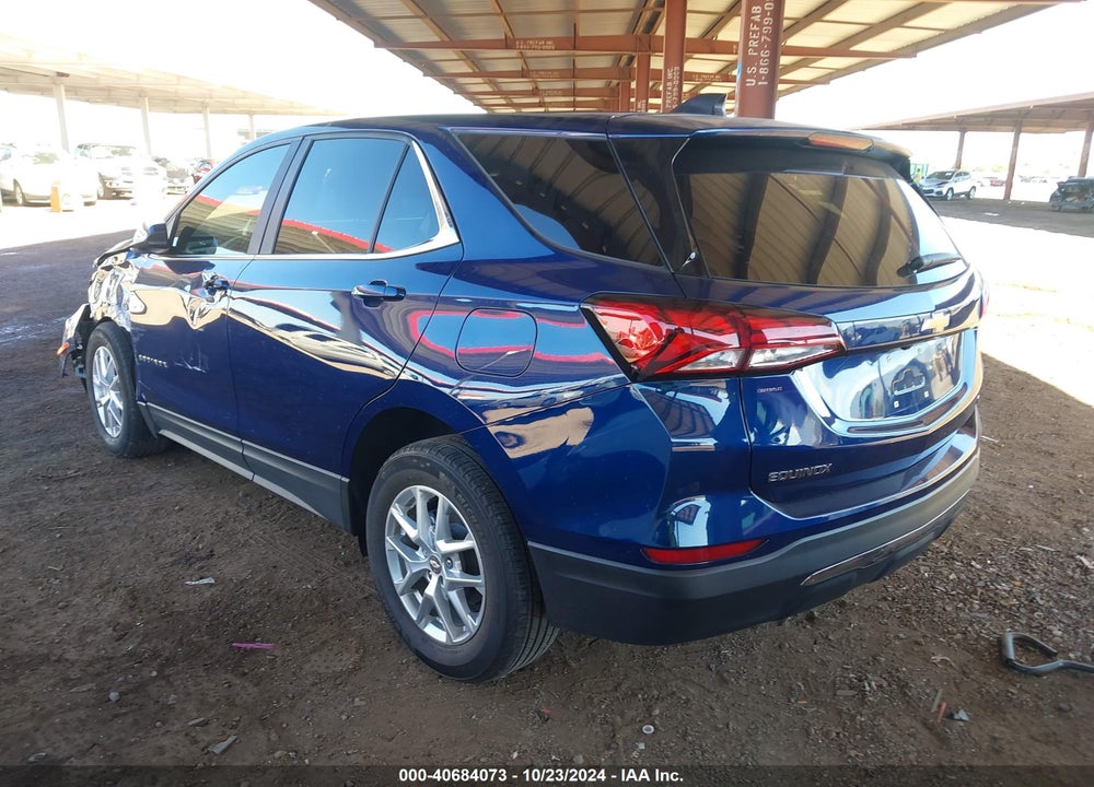 2022 CHEVROLET EQUINOX FWD LT VIN: 3GNAXKEV1NL284840