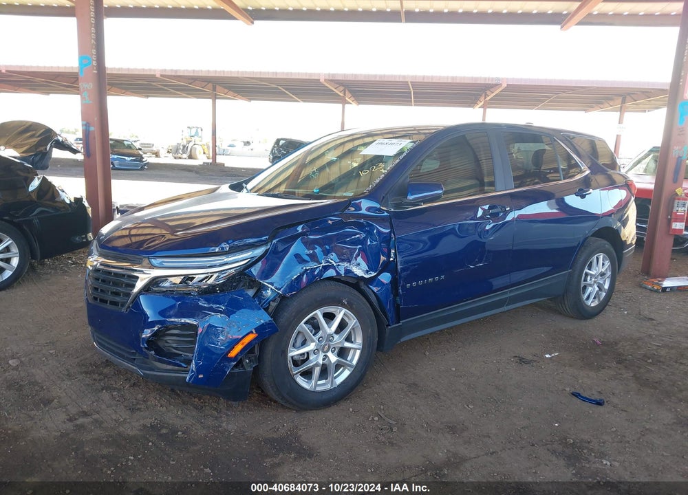 2022 CHEVROLET EQUINOX FWD LT VIN: 3GNAXKEV1NL284840