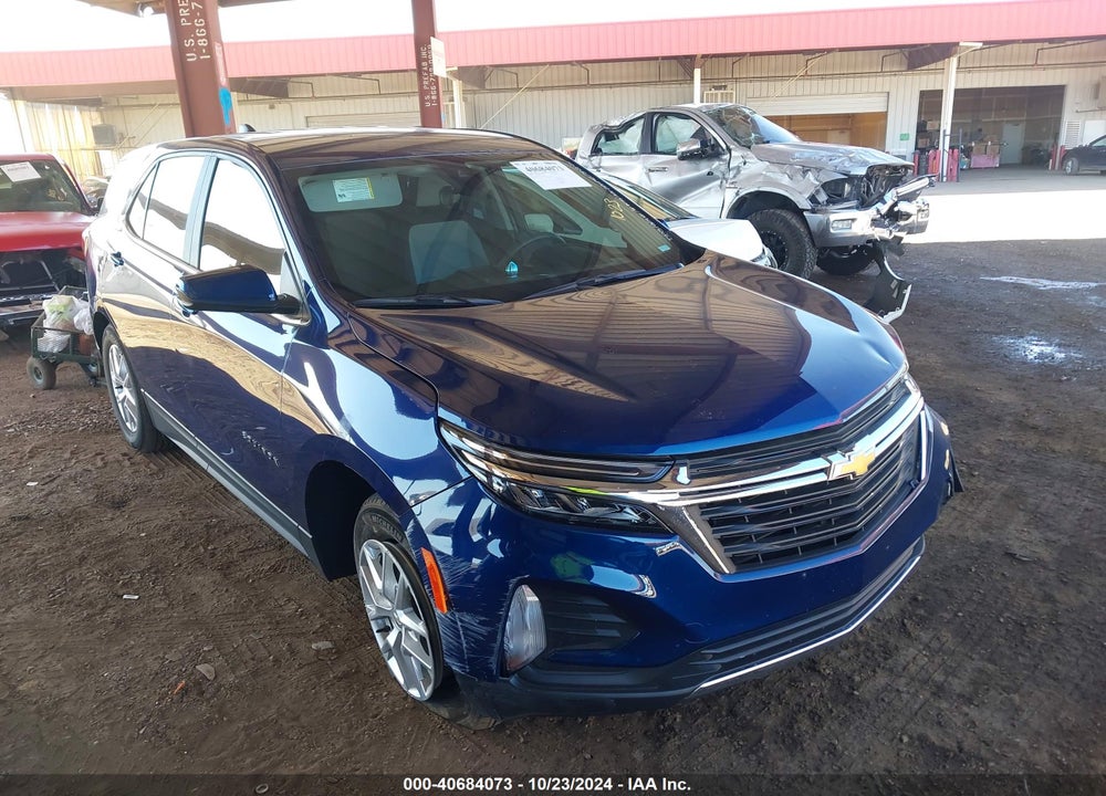 2022 CHEVROLET EQUINOX FWD LT VIN: 3GNAXKEV1NL284840