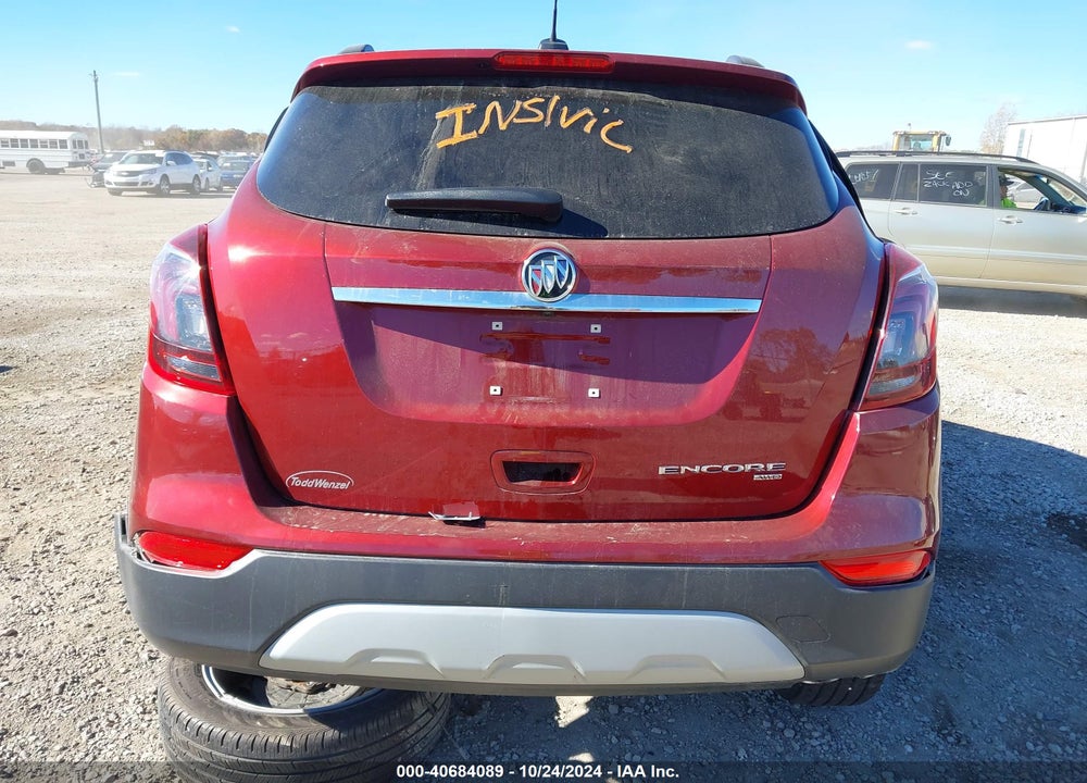2022 BUICK ENCORE AWD PREFERRED VIN: KL4CJESM7NB554293