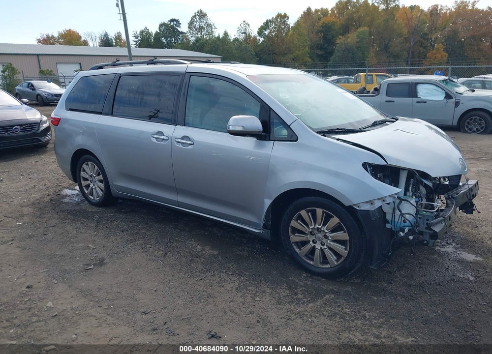 2015 TOYOTA SIENNA LIMITED PREMIUM 7 PASSENGER VIN: 5TDYK3DC2FS675972