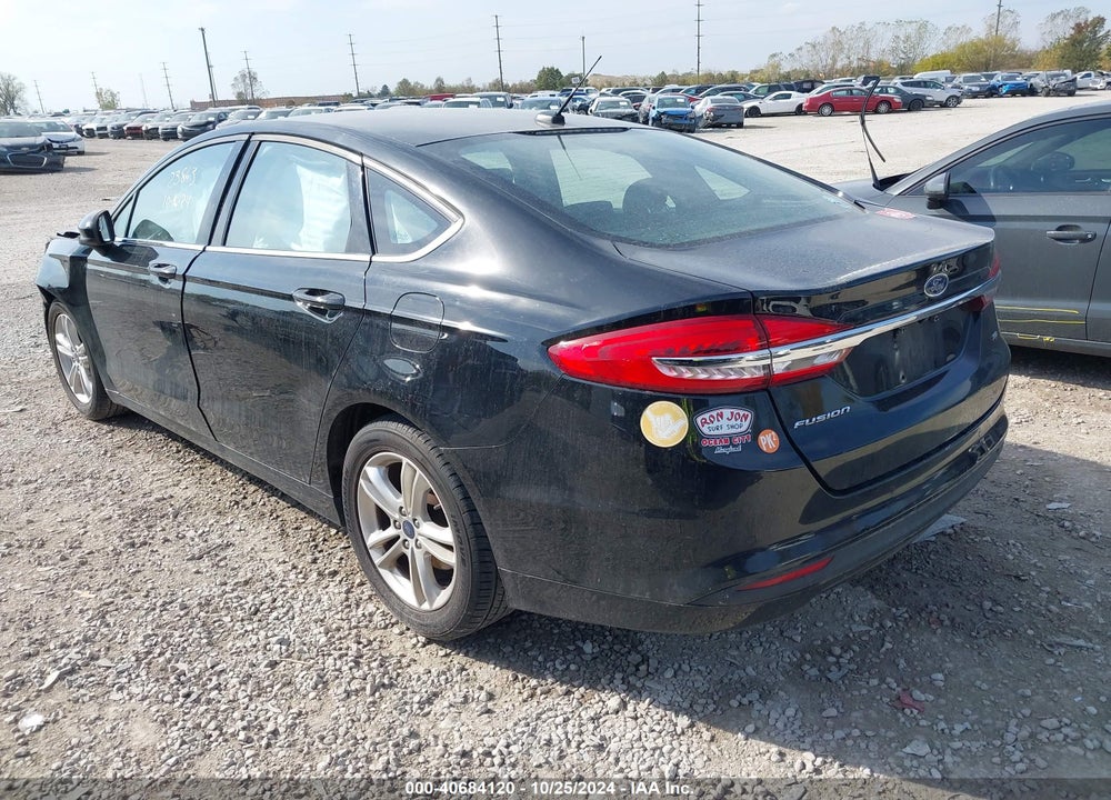 2018 FORD FUSION SE VIN: 3FA6P0H7XJR144671