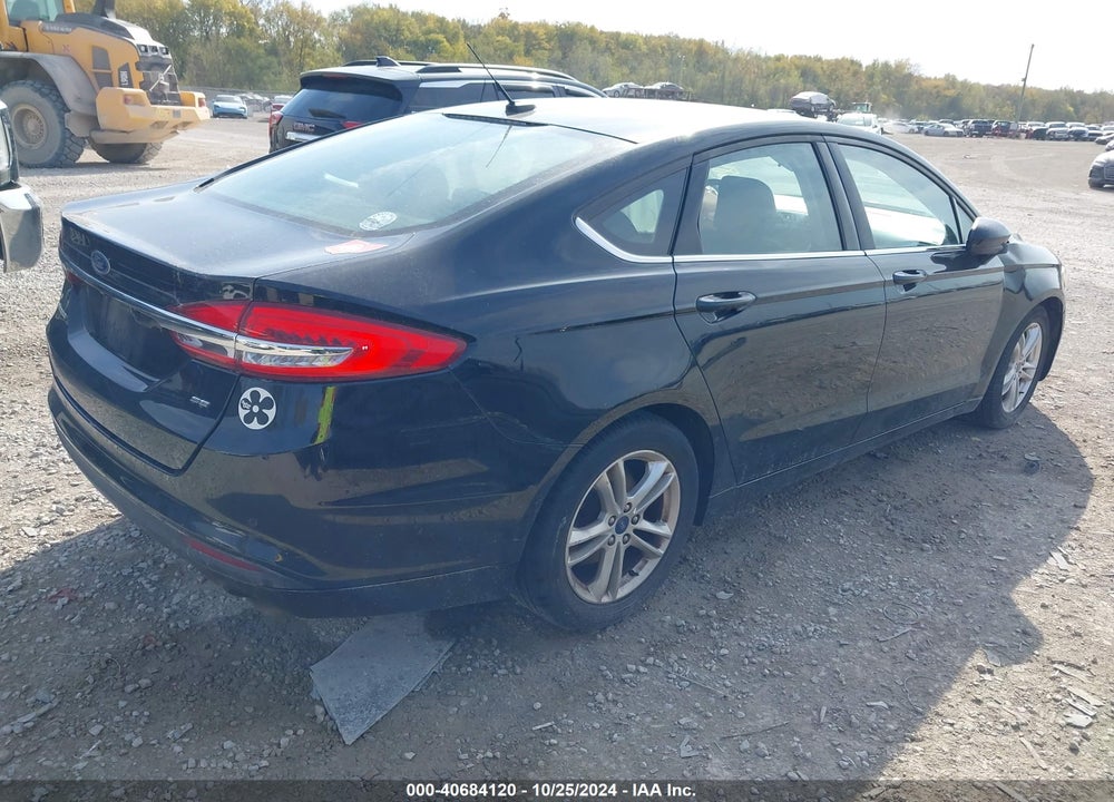 2018 FORD FUSION SE VIN: 3FA6P0H7XJR144671