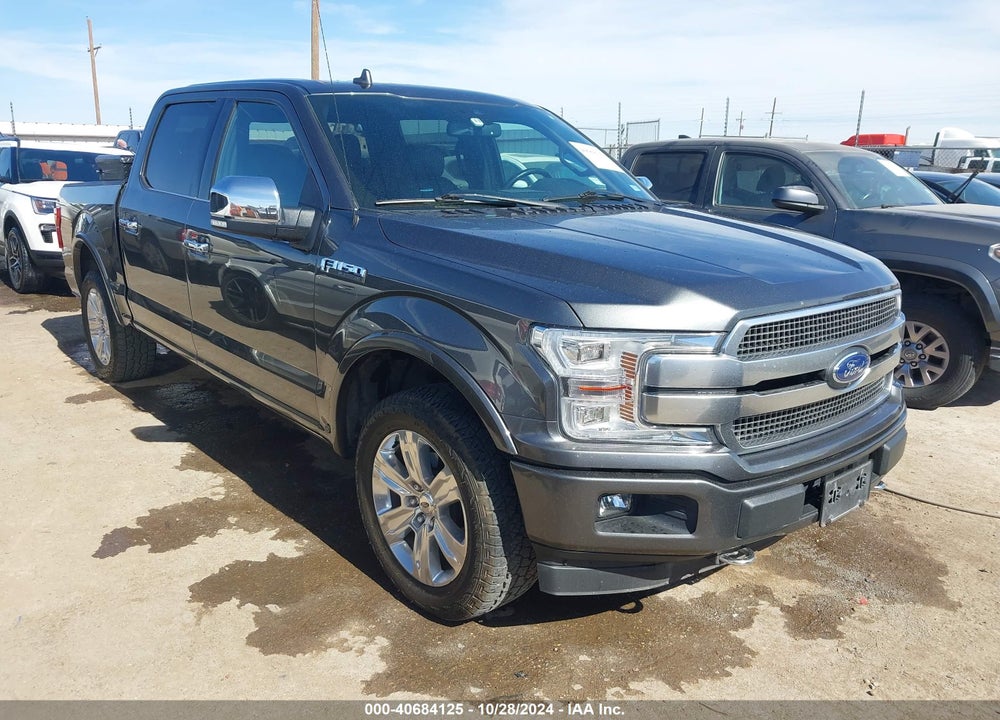 2020 FORD F-150 PLATINUM VIN: 1FTEW1E41LFB33437