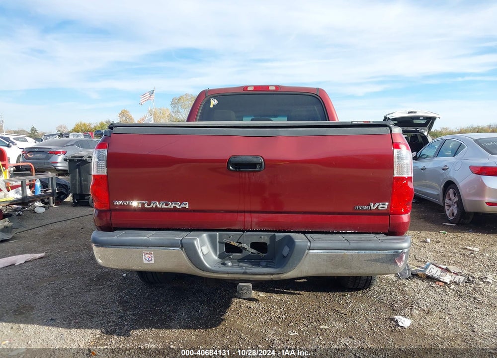 2006 TOYOTA TUNDRA SR5 V8 VIN: 5TBET34166S528819