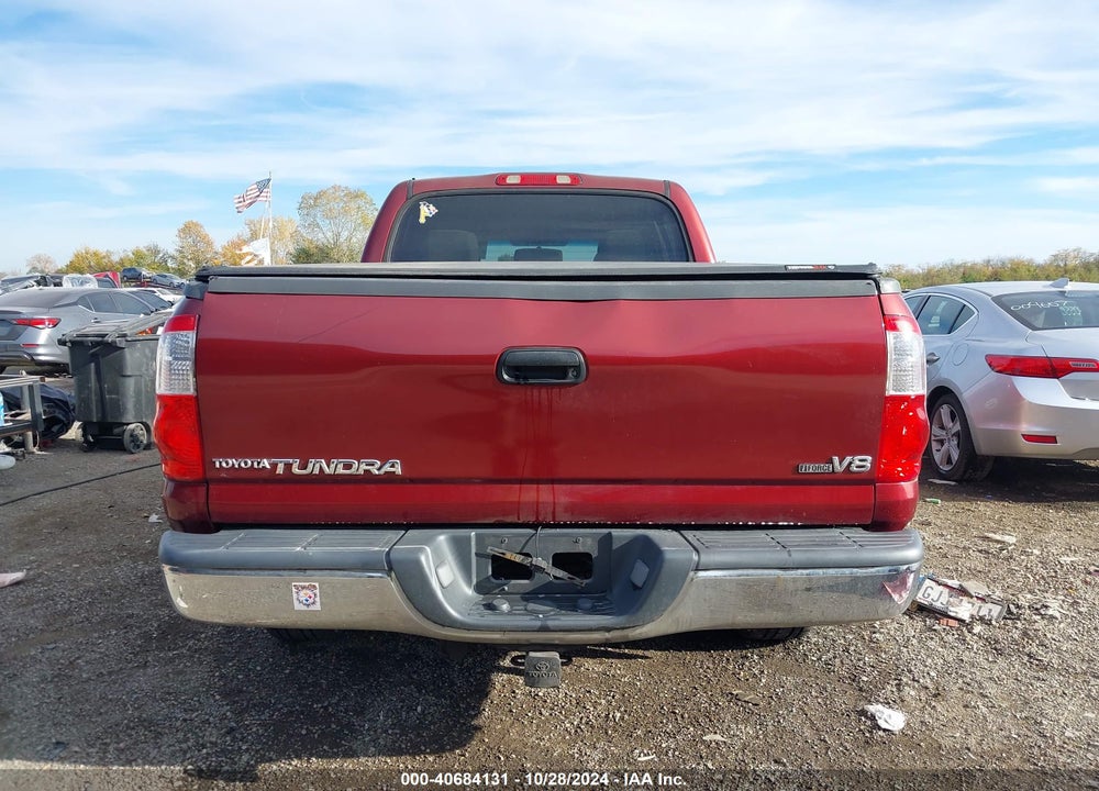 2006 TOYOTA TUNDRA SR5 V8 VIN: 5TBET34166S528819