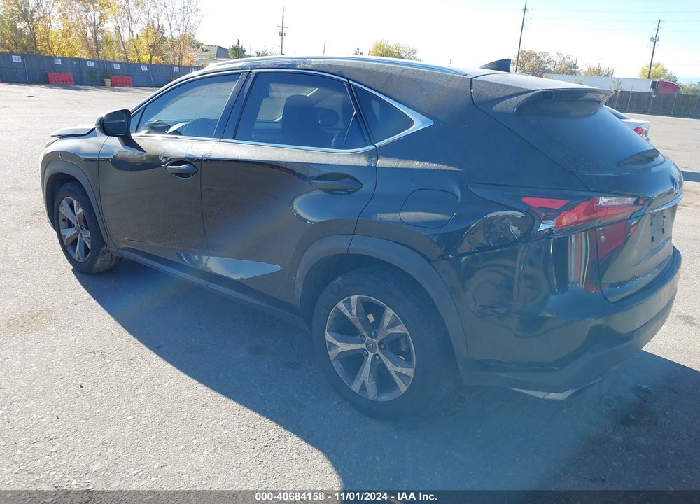 2017 LEXUS NX 200T VIN: JTJYARBZ1H2059054