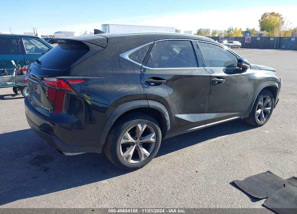 2017 LEXUS NX 200T VIN: JTJYARBZ1H2059054