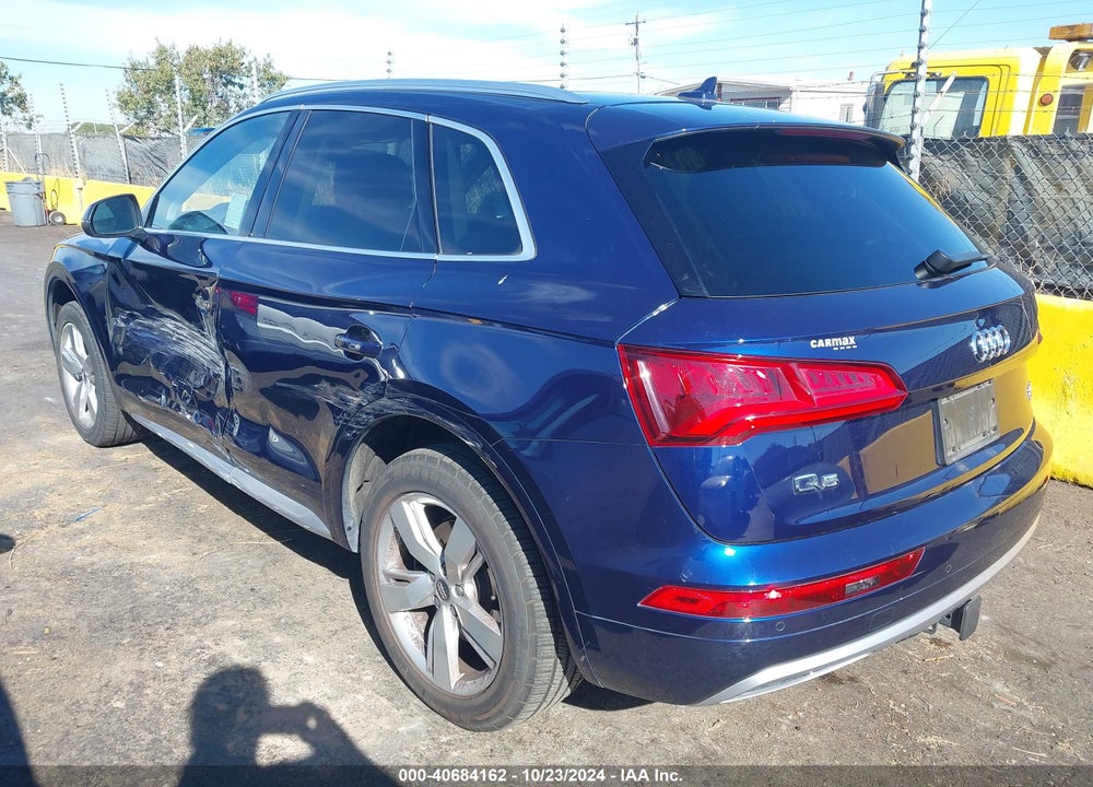2018 AUDI Q5 2.0T PREMIUM/2.0T TECH PREMIUM VIN: WA1BNAFY1J2158456