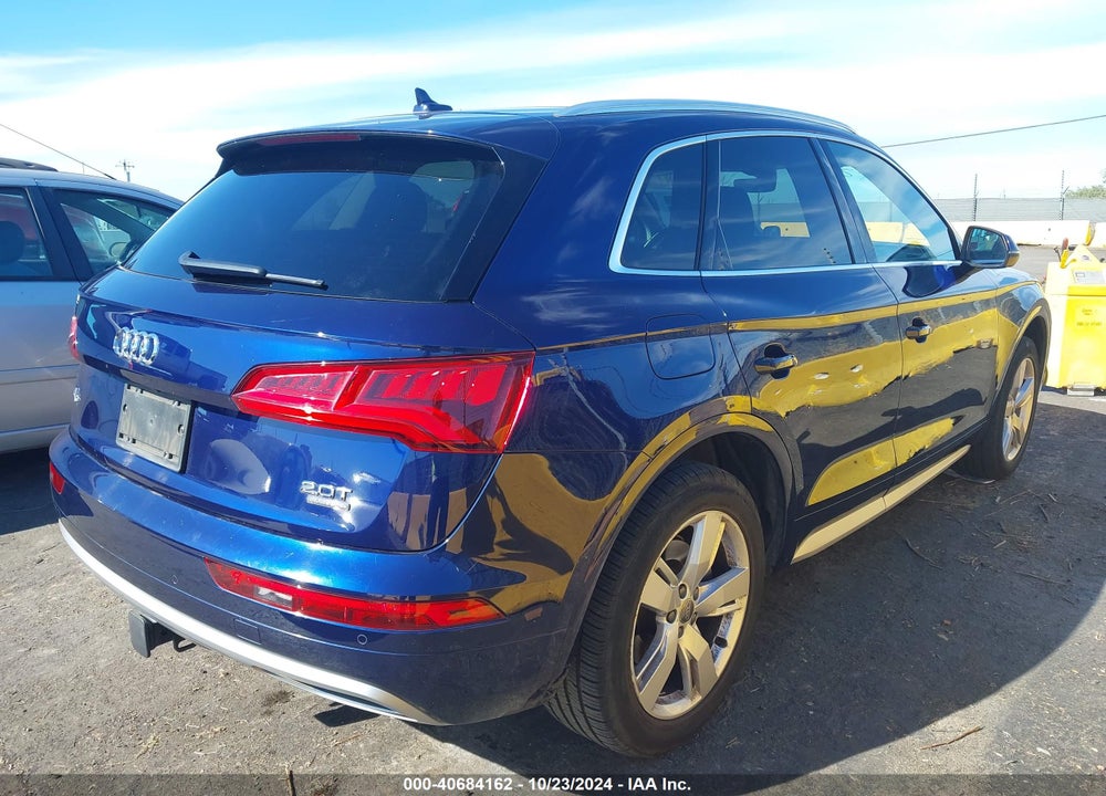 2018 AUDI Q5 2.0T PREMIUM/2.0T TECH PREMIUM VIN: WA1BNAFY1J2158456