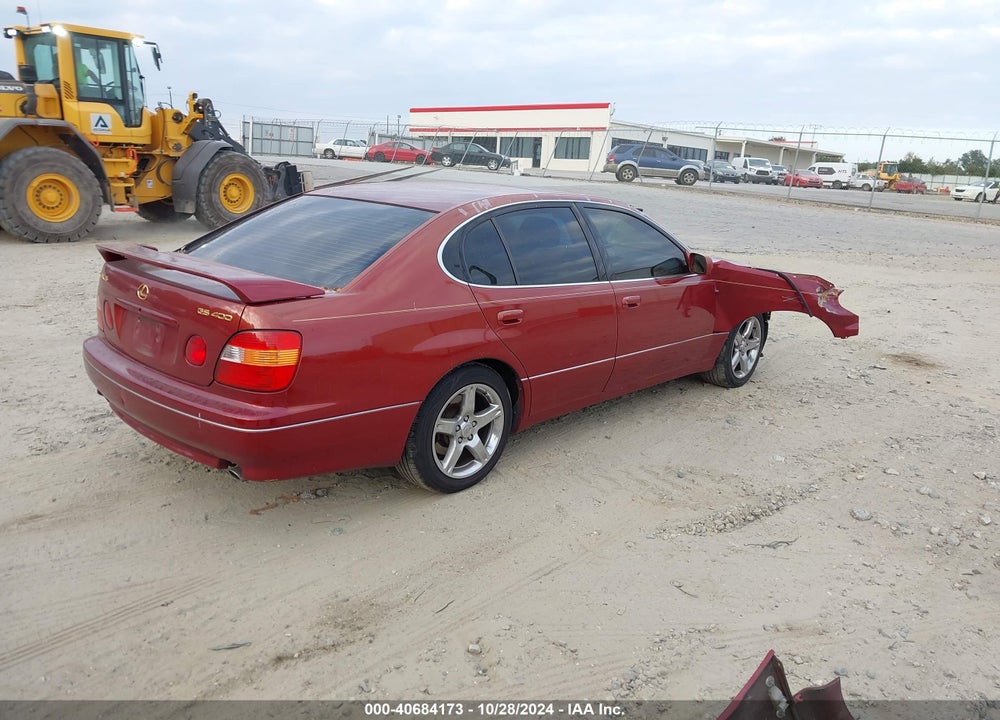 2000 LEXUS GS 400 VIN: JT8BH68X5Y0025492