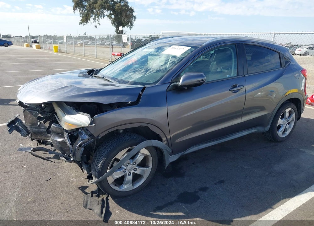 2016 HONDA HR-V EX-L VIN: 3CZRU5H7XGM701303