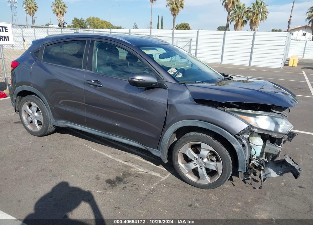 2016 HONDA HR-V EX-L VIN: 3CZRU5H7XGM701303
