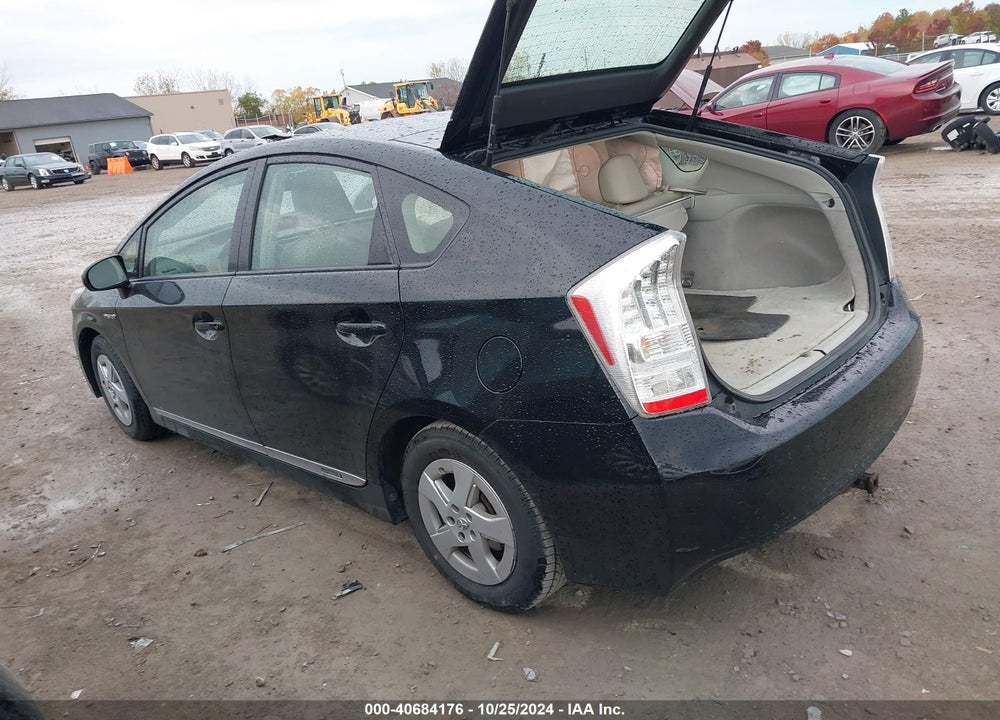 2011 TOYOTA PRIUS VIN: JTDKN3DU9B5301252