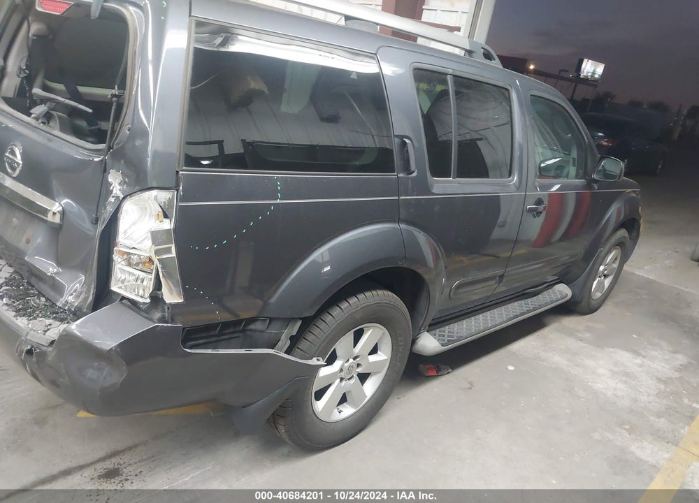 2012 NISSAN PATHFINDER SV VIN: 5N1AR1NB5CC627138