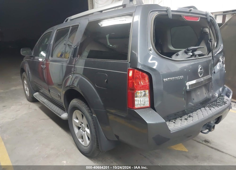 2012 NISSAN PATHFINDER SV VIN: 5N1AR1NB5CC627138