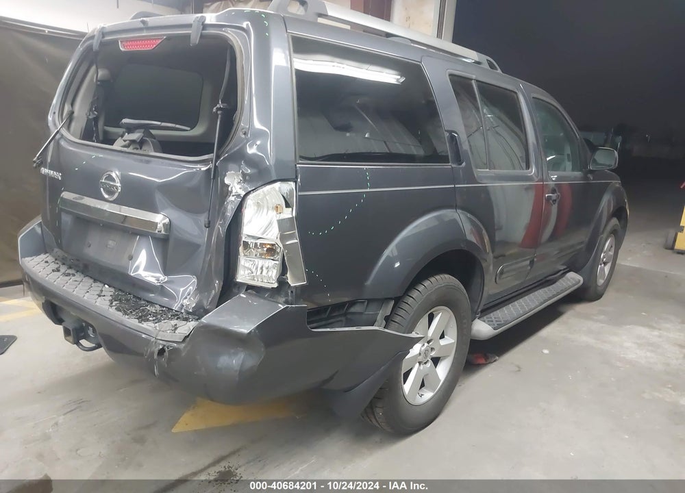 2012 NISSAN PATHFINDER SV VIN: 5N1AR1NB5CC627138