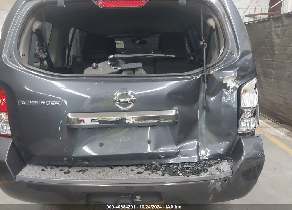 2012 NISSAN PATHFINDER SV VIN: 5N1AR1NB5CC627138