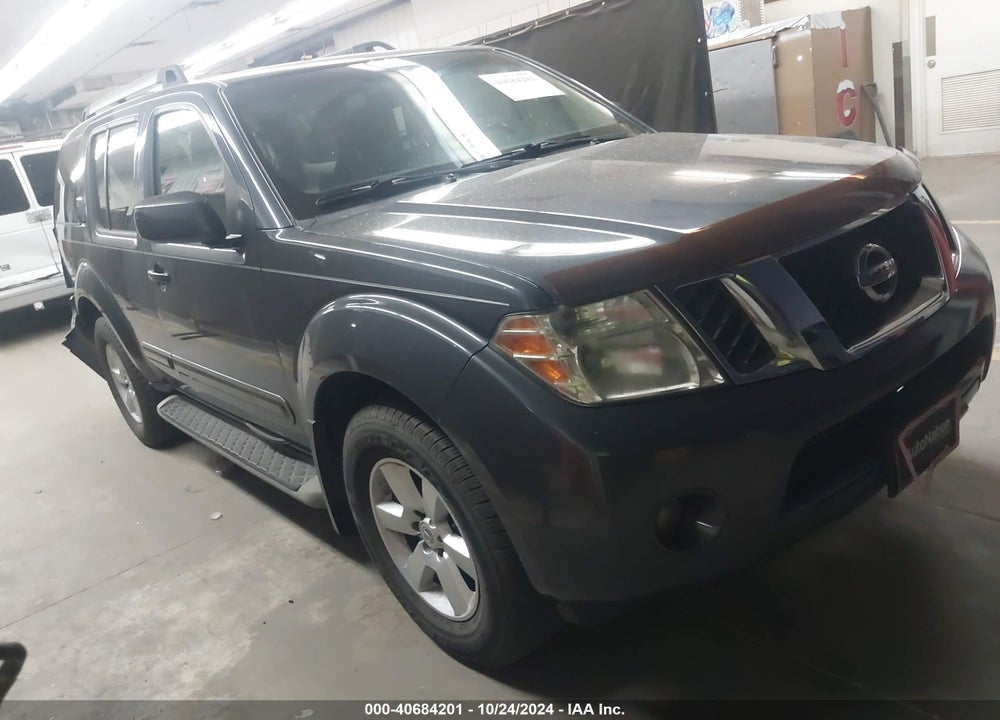 2012 NISSAN PATHFINDER SV VIN: 5N1AR1NB5CC627138
