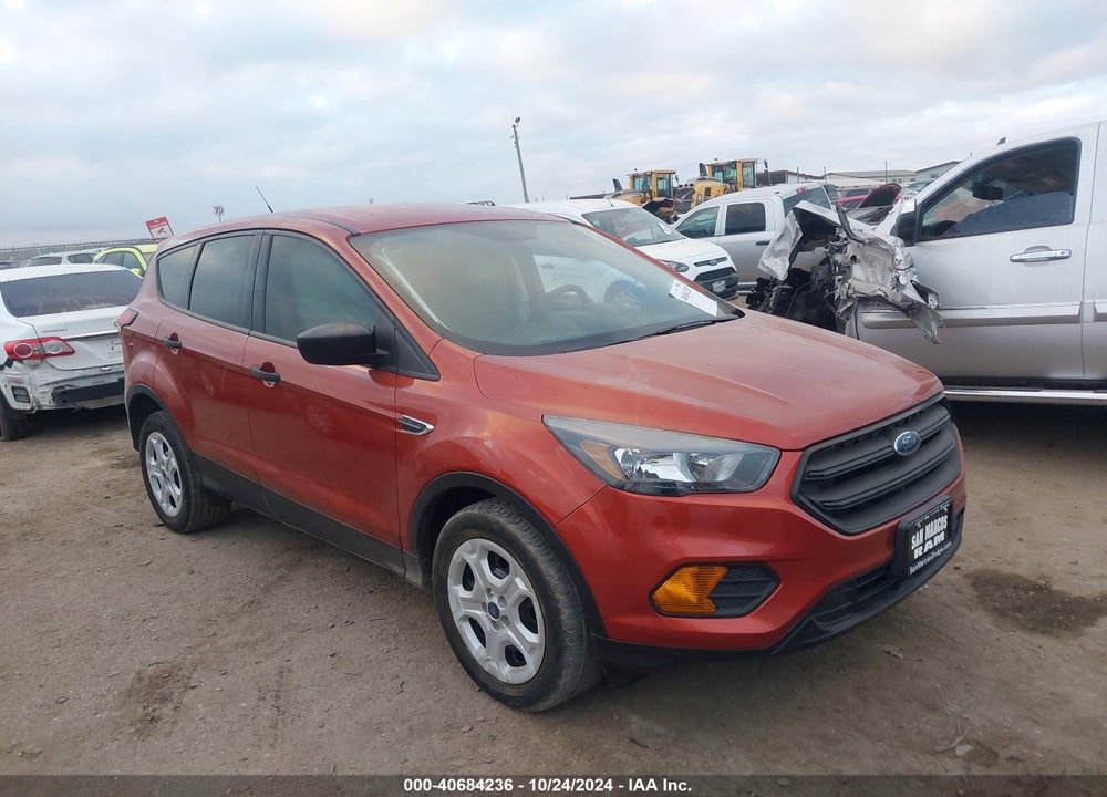 2019 FORD ESCAPE S VIN: 1FMCU0F7XKUB58424