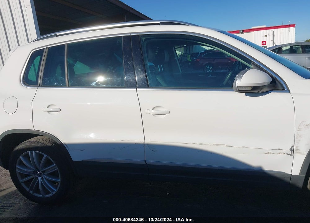 2012 VOLKSWAGEN TIGUAN SE VIN: WVGAV7AX3CW564510