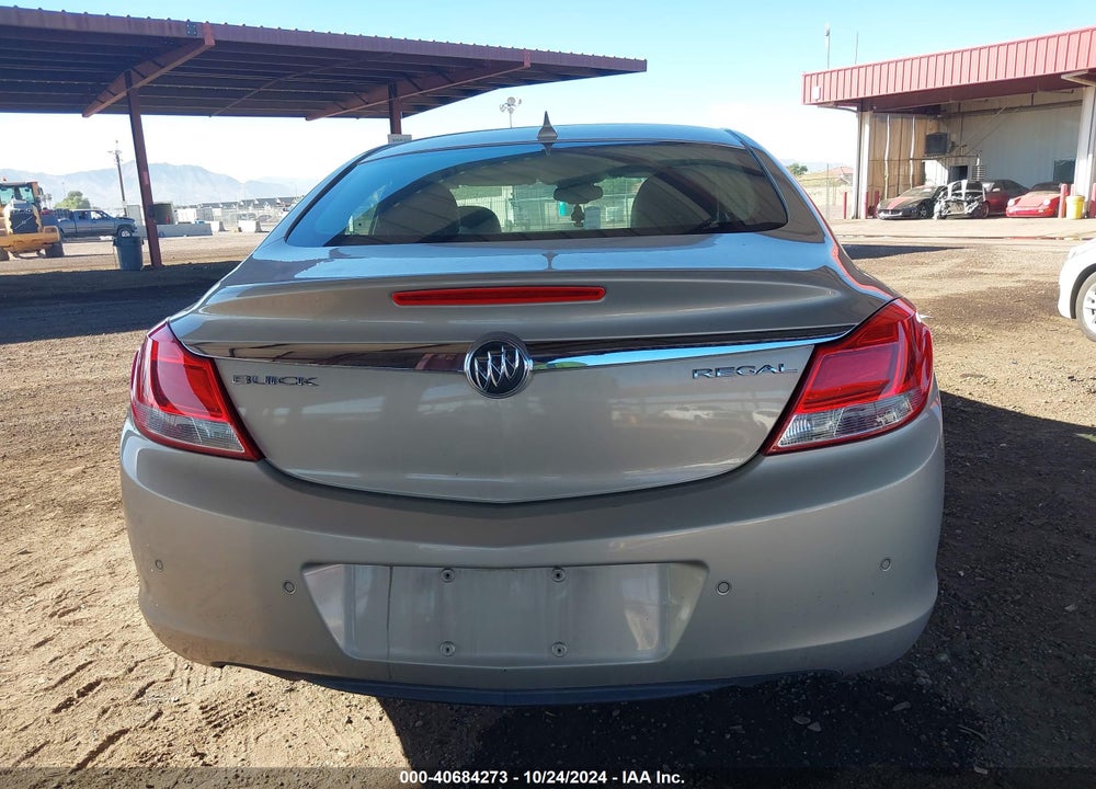 2012 BUICK REGAL PREMIUM 1 VIN: 2G4GS5EK6C9207336