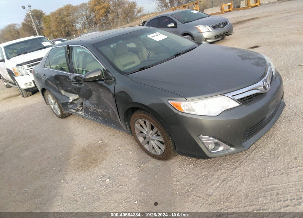 2012 TOYOTA CAMRY XLE VIN: 4T4BF1FK4CR170477