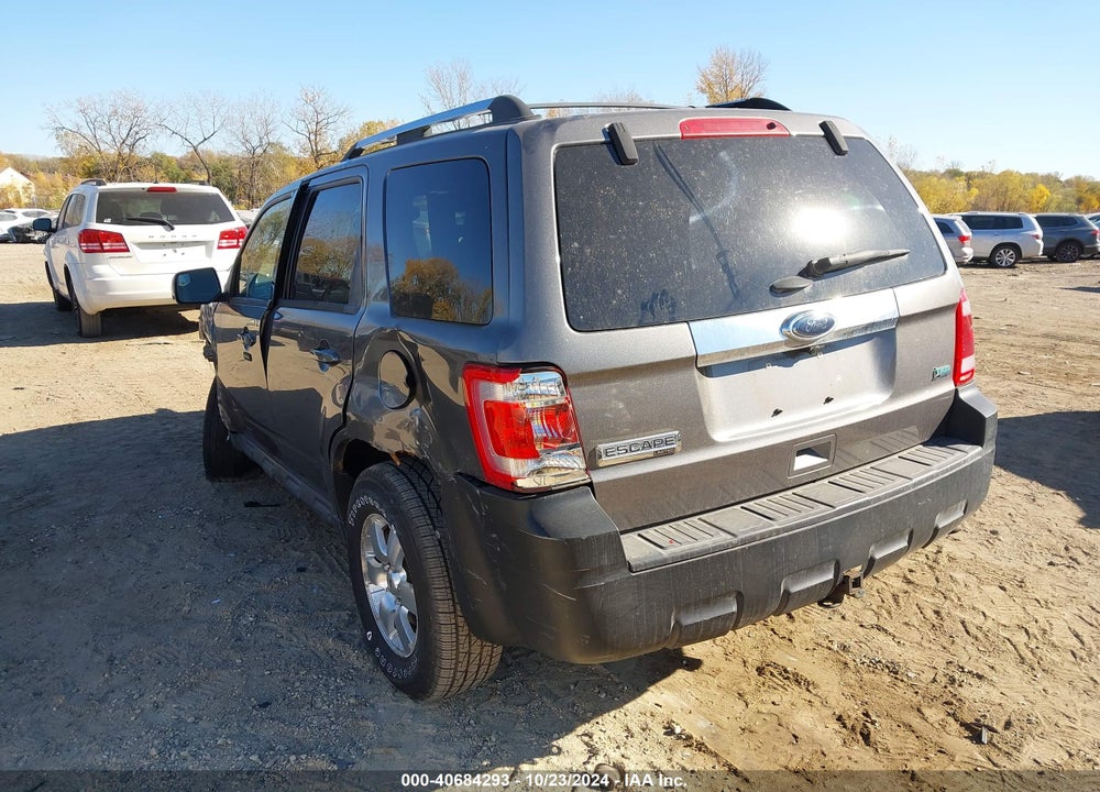2011 FORD ESCAPE LIMITED VIN: 1FMCU9EG5BKC63437