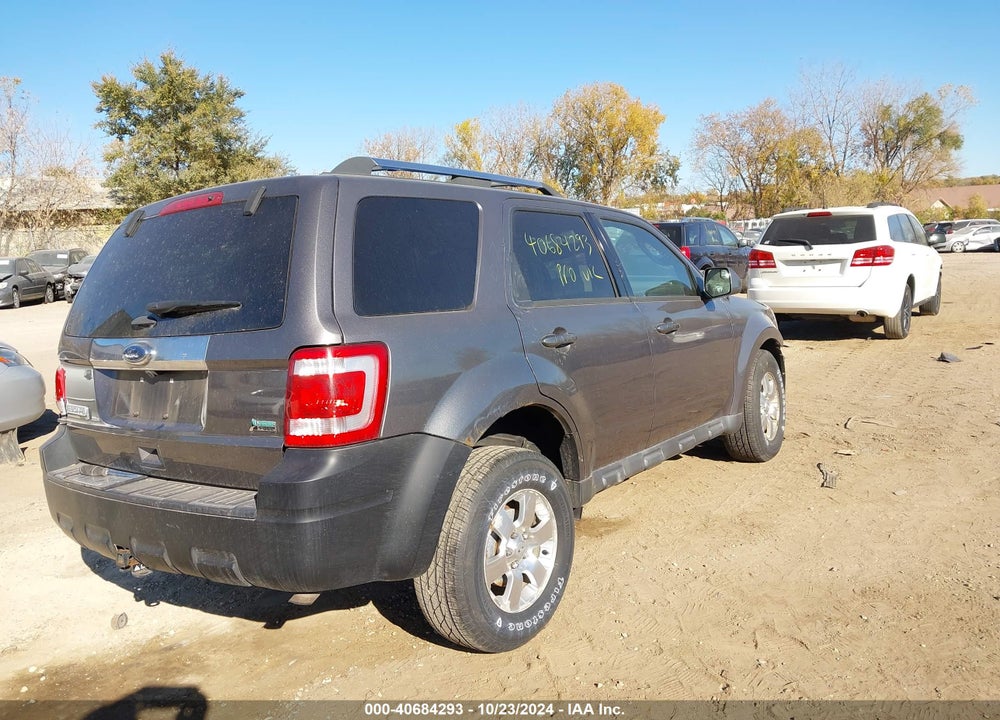 2011 FORD ESCAPE LIMITED VIN: 1FMCU9EG5BKC63437