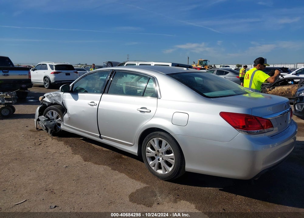 2011 TOYOTA AVALON VIN: 4T1BK3DB0BU429811