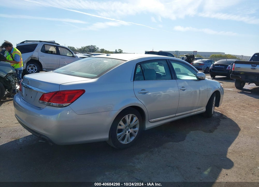 2011 TOYOTA AVALON VIN: 4T1BK3DB0BU429811