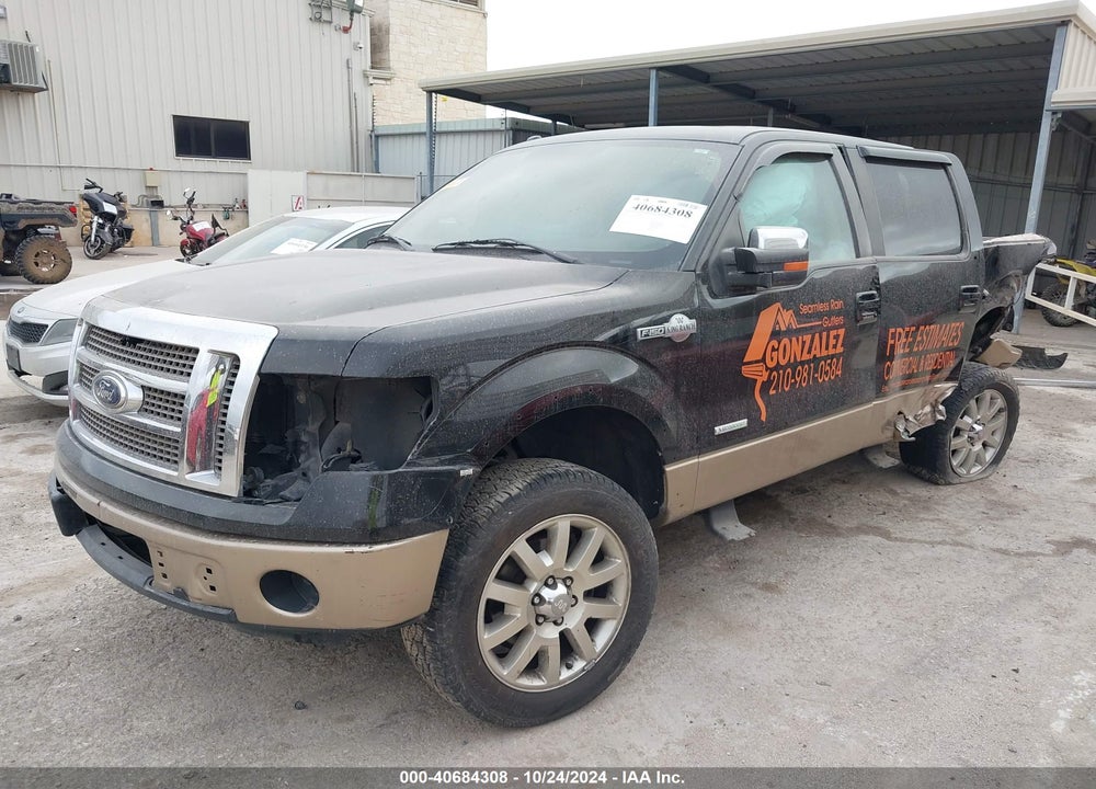 2012 FORD F-150 KING RANCH VIN: 1FTFW1CT4CKD73717