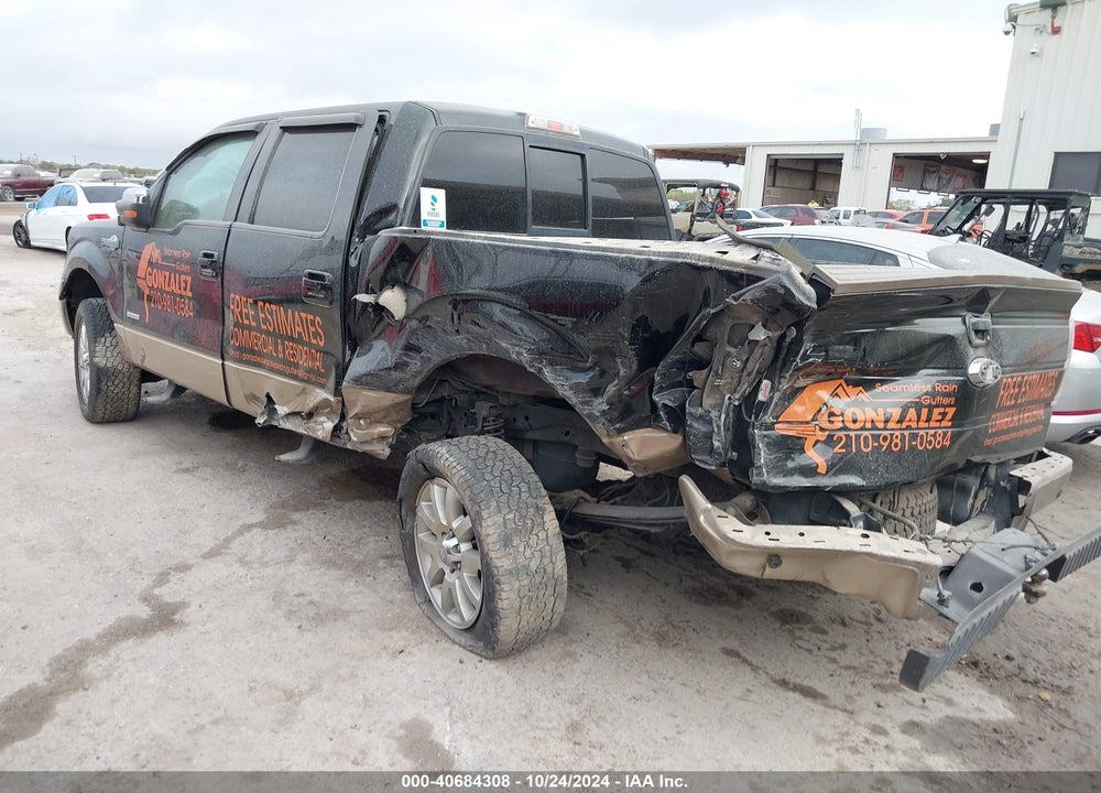 2012 FORD F-150 KING RANCH VIN: 1FTFW1CT4CKD73717