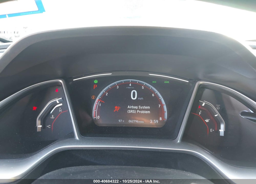2019 HONDA CIVIC SPORT VIN: 2HGFC2F89KH593674