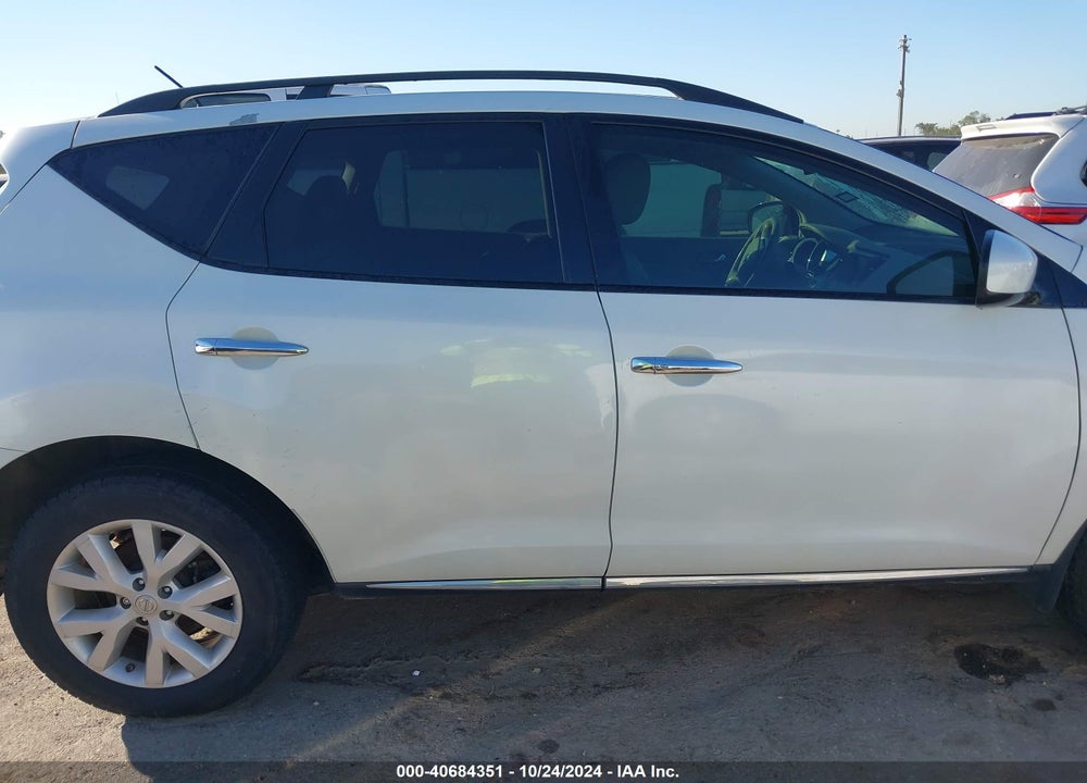 2012 NISSAN MURANO SL VIN: JN8AZ1MW0CW221120